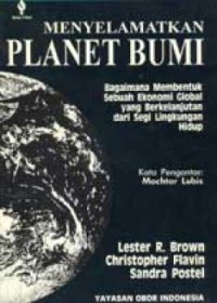 Image of Menyelamatkan planet bumi = saving the planet