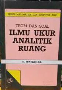 Image of Teori dan soal ilmu ukur analitik ruang