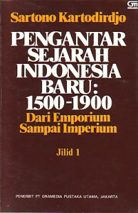 Image of Pengantar sejarah Indonesia baru