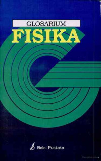 Image of Glosarium fisika