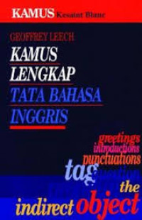 Image of Kamus lengkap tata bahasa Inggris