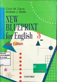 Image of New blueprint : for english 3