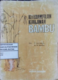 Image of Keterampilan kerajinan bambu