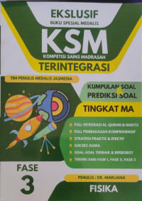 Image of Buku Spesial Medalis KSM MA Fisika Fase 3