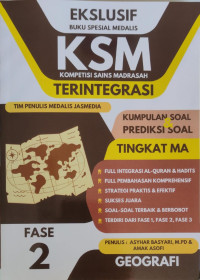 Image of Buku Spesial Medalis KSM MA Geografi Fase 2
