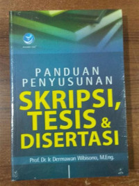 Image of Panduan penyusunan skripsi, tesis dan disertasi