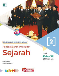 Image of Pembelajaran Interaktif Sejarah 2: untuk Kelas XII SMA dan MA