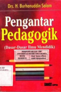 Image of Pengantar pedagogik : dasar-dasar ilmu mendidik